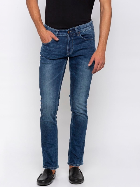 

SPYKAR Men Blue Skinny Fit Mid-Rise Clean Look Jeans