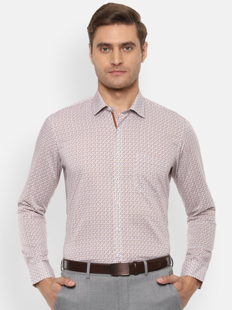 

Van Heusen Men Multicoloured Slim Fit Printed Formal Shirt, Multi