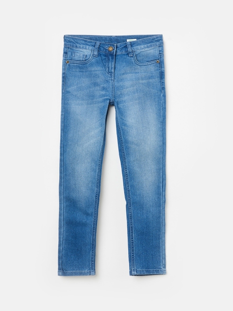 

Bossini Girls Blue Regular Fit Mid-Rise Clean Look Jeans