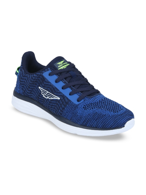

Red Tape Men Blue Textile Running Shoes