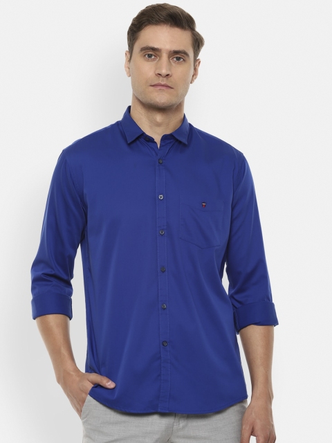

Louis Philippe Sport Men Blue Slim Fit Solid Casual Shirt