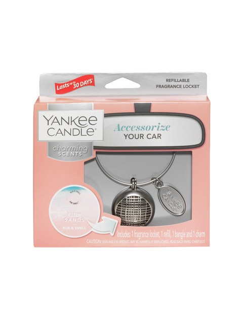 

Yankee Candle Pack Of 4 Grey Charming Scents Pink Sands Starter Kit