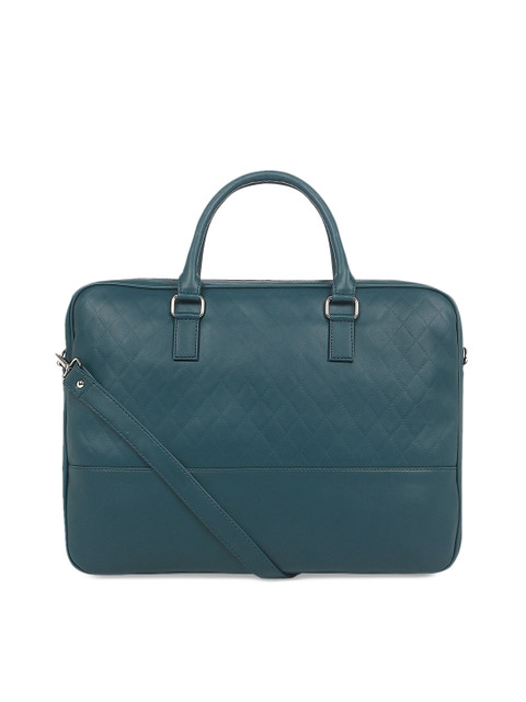

Toteteca Unisex Blue Textured Laptop Bag