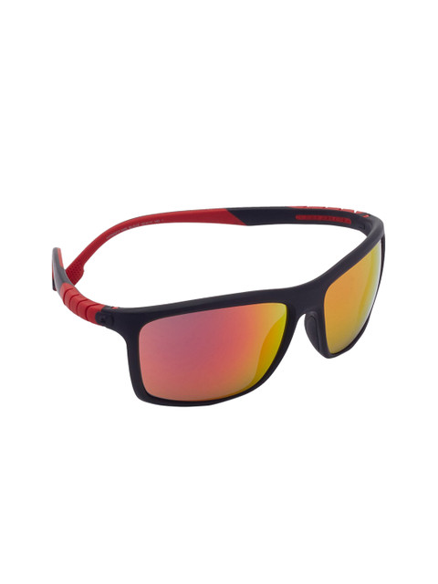 

Carrera Men Square Sunglasses 62UZ, Red