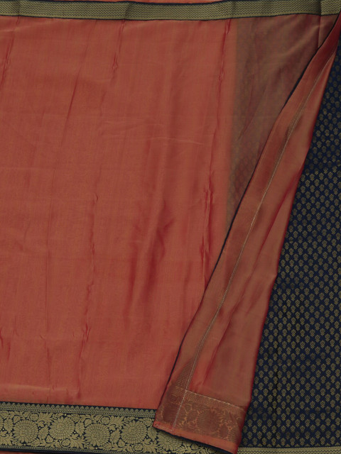 

Pothys Pink Solid Poly Georgette Saree