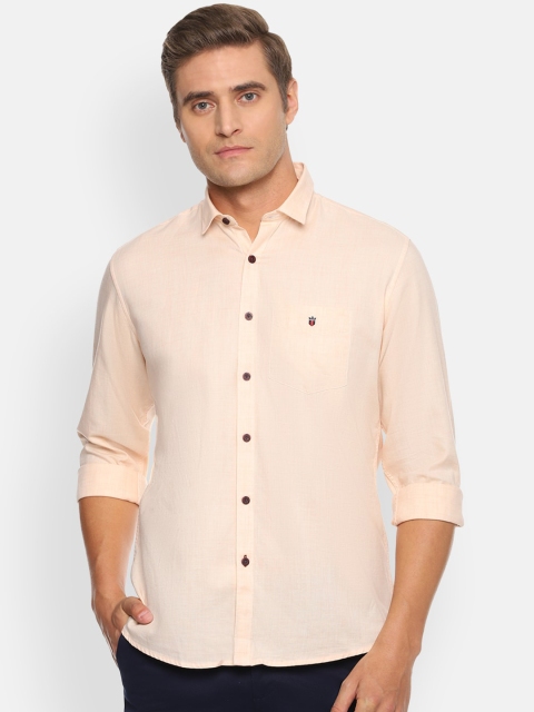 

Louis Philippe Sport Men Beige Slim Fit Solid Casual Shirt
