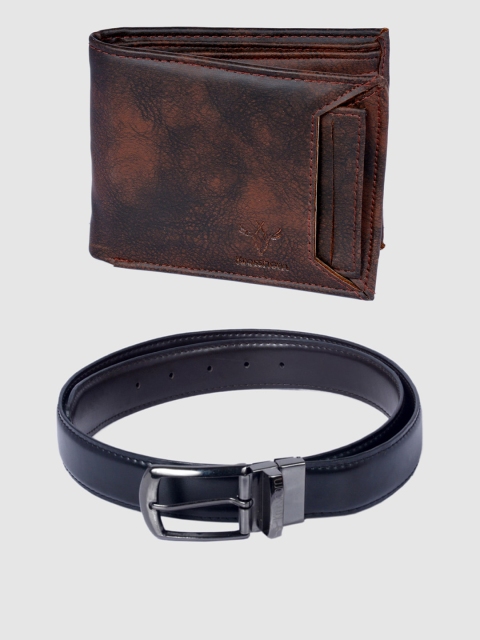 

Krosshorn Men Accessory Gift Set, Brown