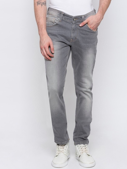 

SPYKAR Men Grey Skinny Fit Mid-Rise Clean Look Jeans