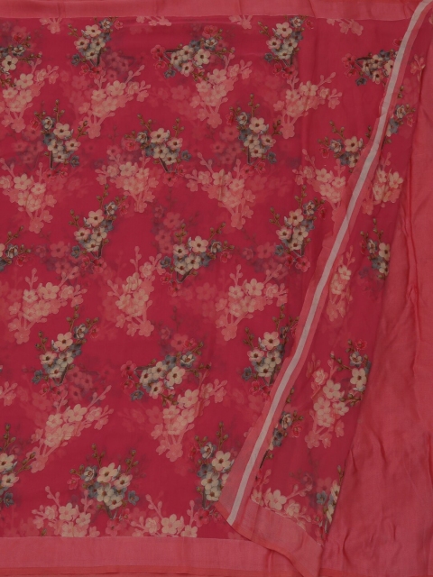 

Pothys Coral Printed Poly Georgette Saree