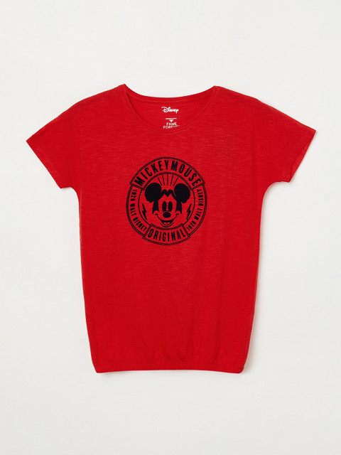 

Fame Forever by Lifestyle Girls Red Printed Top