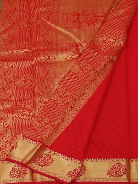 

Pothys Red Printed Art Silk Saree
