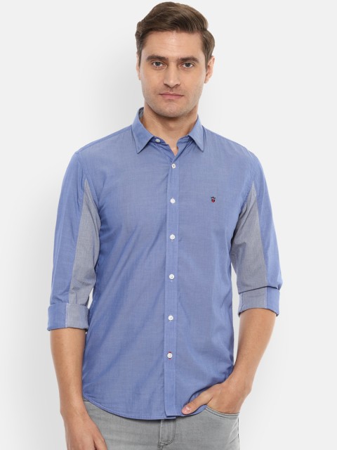 

Louis Philippe Sport Men Blue Slim Fit Solid Casual Shirt