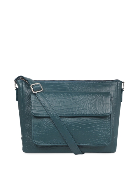 

Toteteca Teal Textured Sling Bag