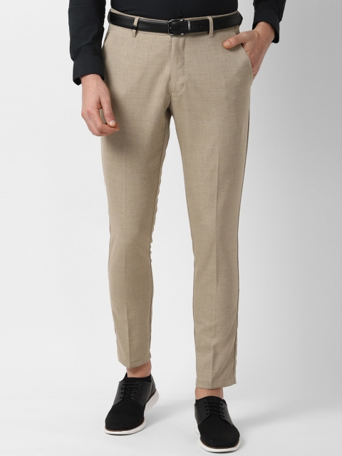 

Louis Philippe Sport Men Beige Slim Fit Solid Regular Trousers
