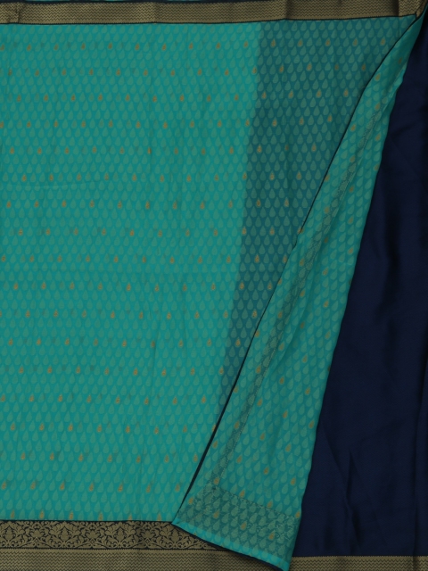 

Pothys Blue Woven Design Poly Georgette Saree