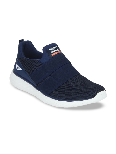 

Red Tape Men Navy Blue Textile Walking Shoes