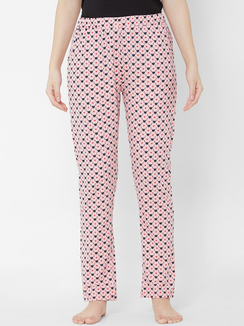 

Sweet Dreams Women Pink Printed Lounge Pants