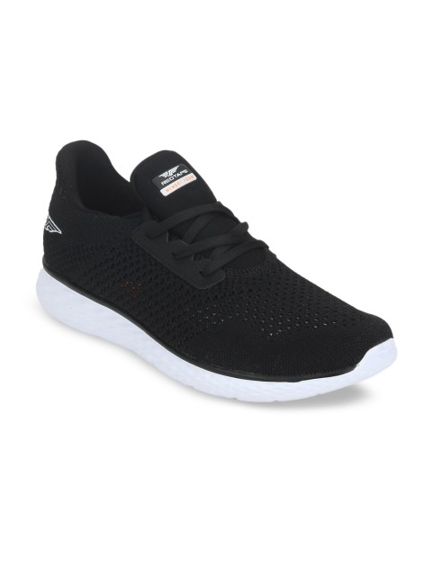 

Red Tape Men Black Textile Walking Shoes