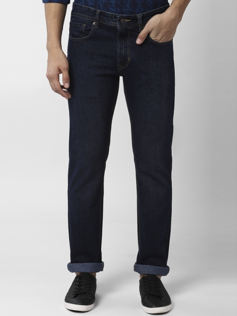 

Peter England Casuals Men Navy Blue Slim Fit Mid-Rise Clean Look Jeans