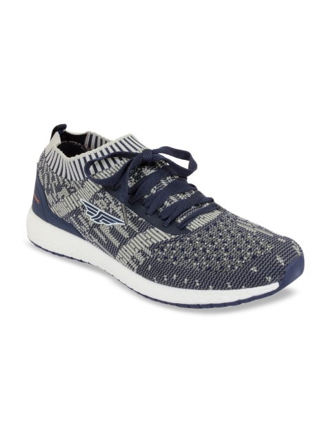 

Red Tape Men Navy Blue Textile Walking Shoes