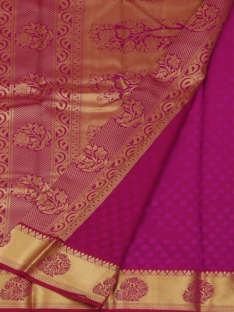 

Pothys Multicoloured & Beige Art Silk Woven Design Saree, Multi