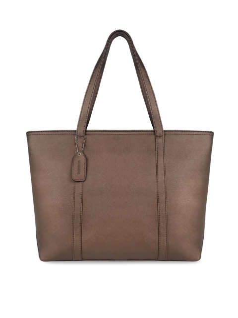 

Toteteca Brown Solid Shoulder Bag