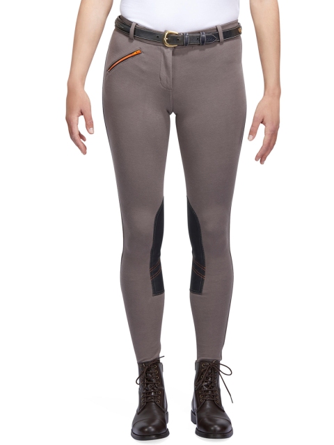 

FOUGANZA By Decathlon Women Brown Skinny Fit Solid Horse Riding Breeches
