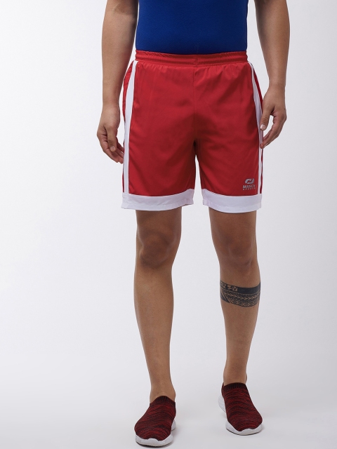 

Masch Sports Men Red Solid Regular Fit Sports Shorts