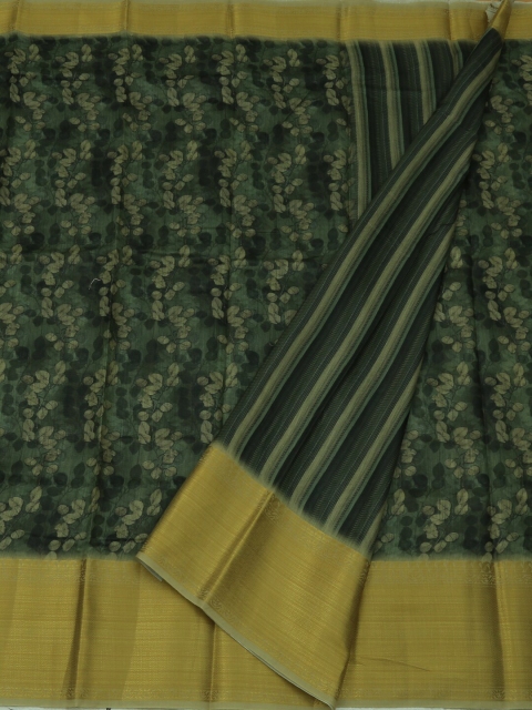 

Pothys Green Woven Design Saree