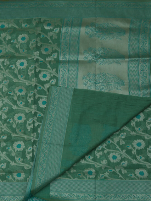 

Pothys Green Woven Design Art Silk Saree