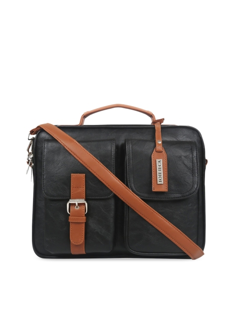 

Toteteca Black Solid Handheld Bag