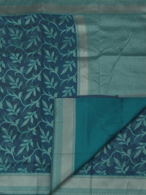 

Pothys Blue Woven Design Art Silk Saree