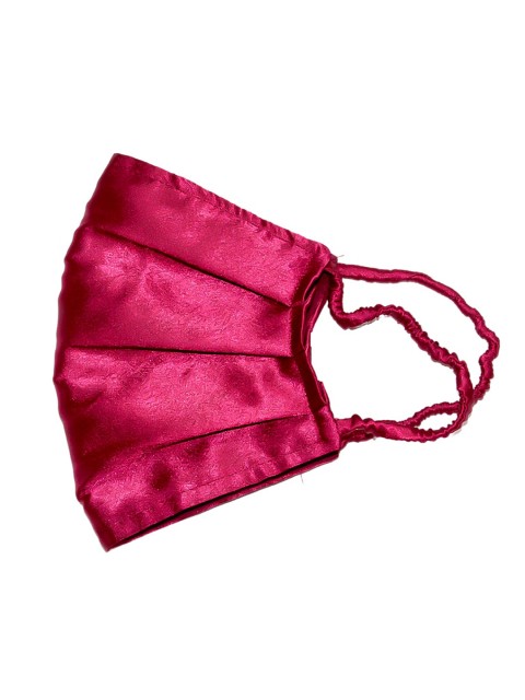 

Bellofox Women Pink Solid 3-Ply Reusable Outdoor Satin Mask