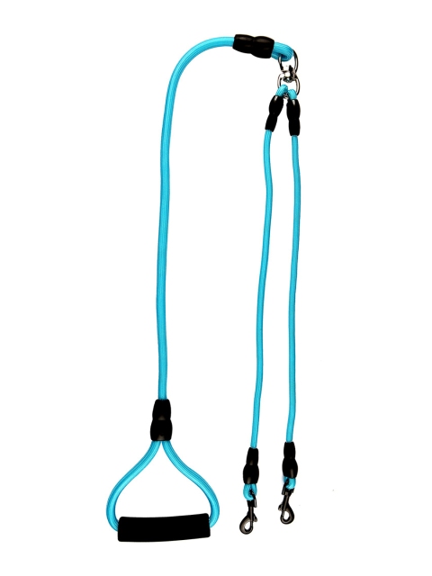 

Pawsindia Blue Dual Leash For Dog