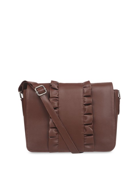 

Toteteca Brown Solid Sling Bag