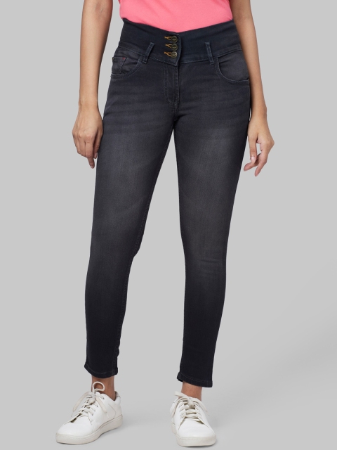 

Park Avenue Woman Black Skinny Fit Mid-Rise Clean Look Jeans