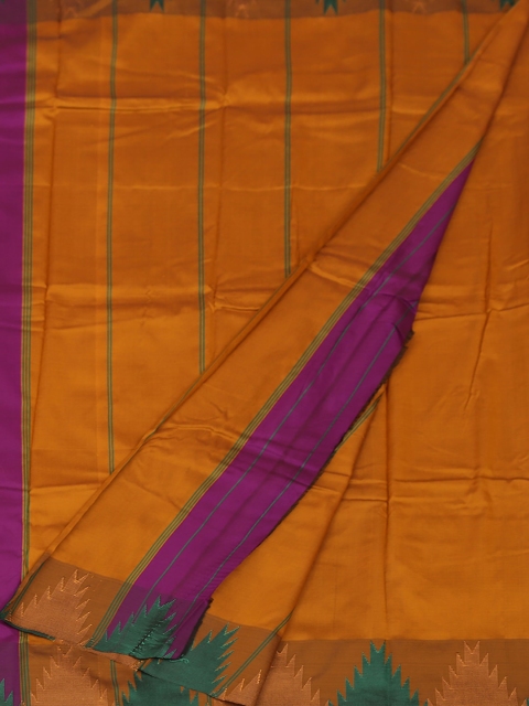 

Pothys Violet & Orange Art Silk Woven Design Saree
