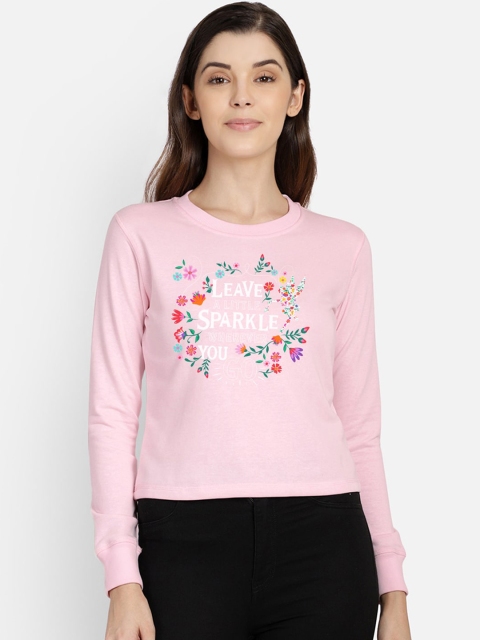

Free Authority Women Pink Disney Princess Print Sweatshirt