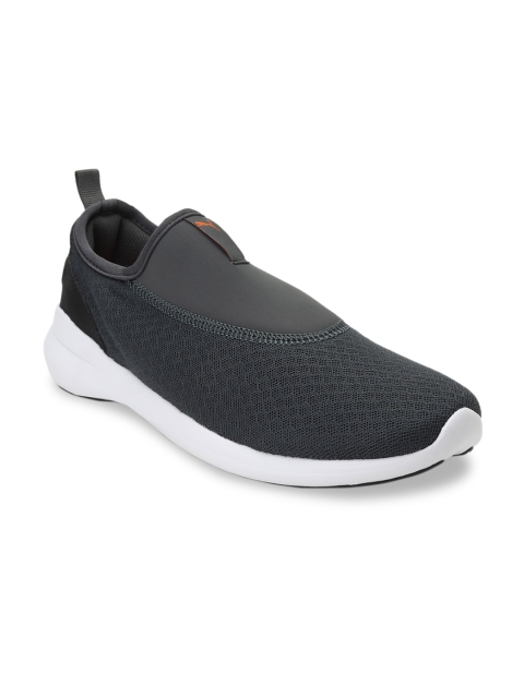 

Puma Men Grey Entrant Slipon MU Sneakers