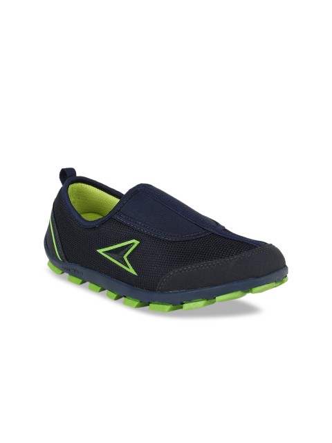 

Power Women Navy Blue Mesh Walking Shoes