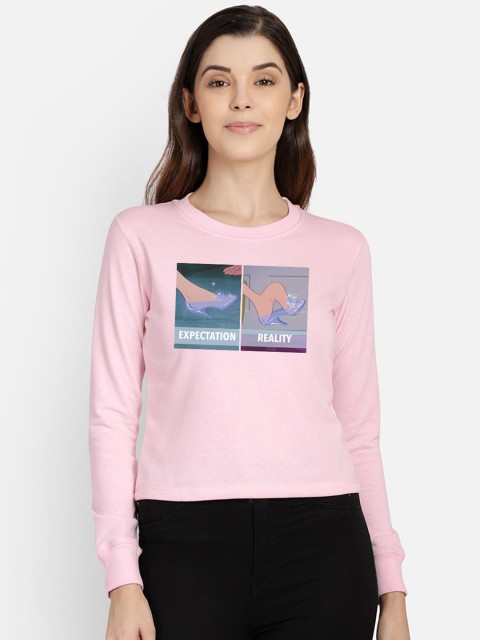 

Free Authority Disney Princess Print Pink Sweatshirt For Women