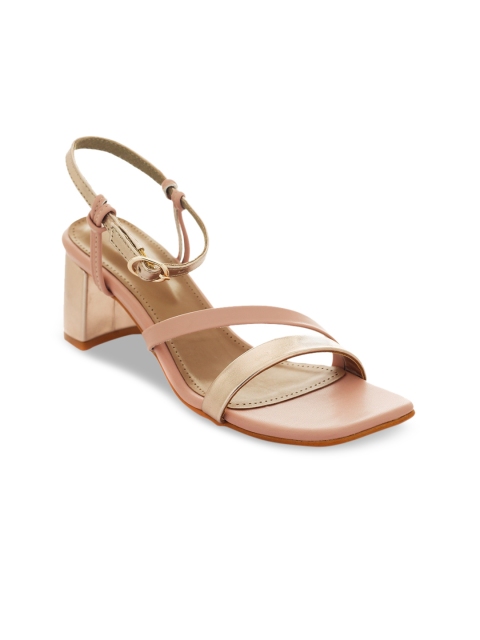 

TRENDS & TRADES Women Pink Solid Heels