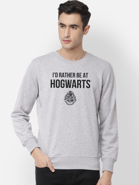 

Free Authority Men Grey Printed Sweatshirt