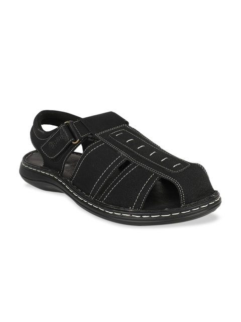 

Bata Men Black Fisherman Sandals