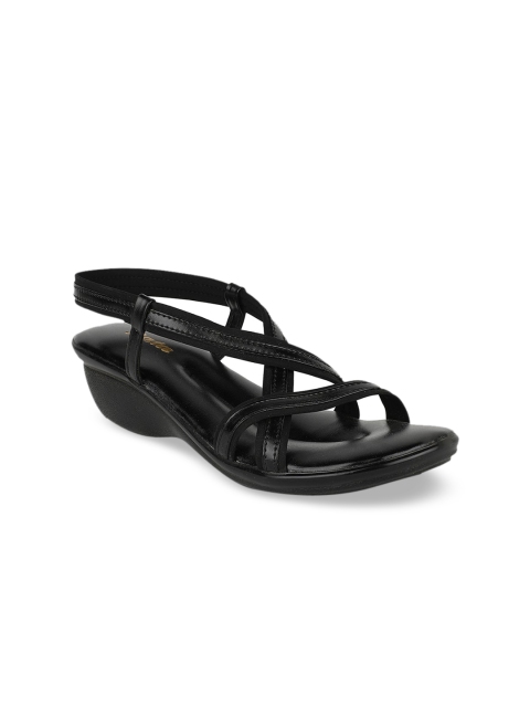 

Bata Women Black Solid Heels