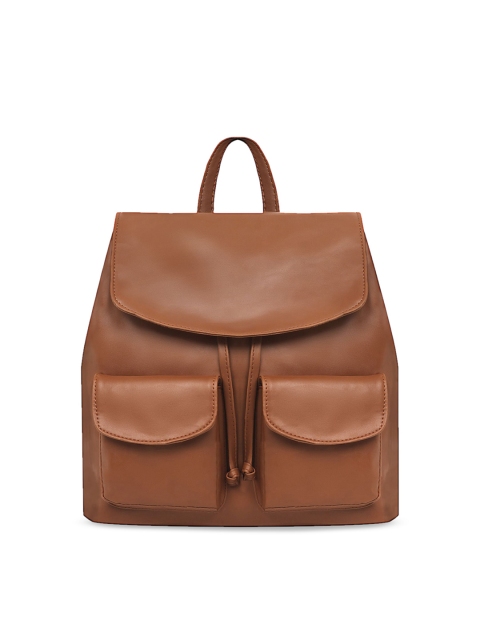 

Toteteca Women Tan Brown Solid Backpack