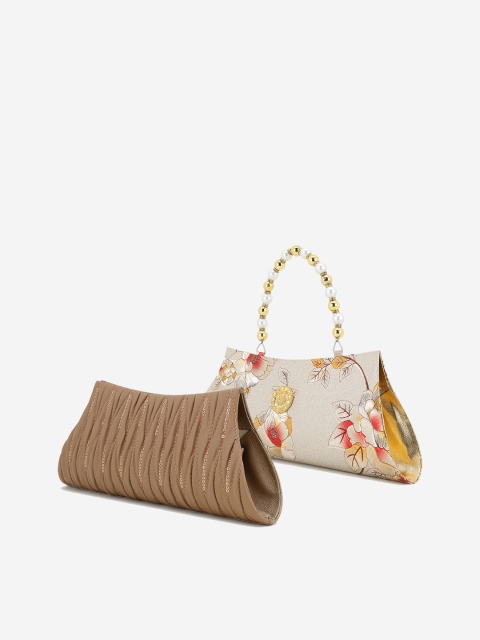 

Element Cart Multicoloured Printed Clutch, Multi