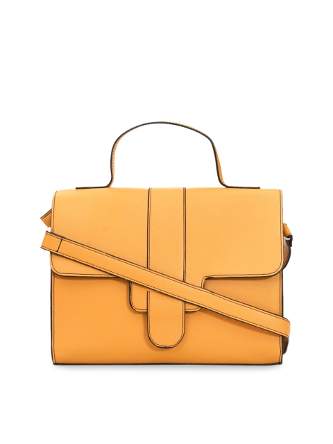 

Diwaah Yellow Solid Satchel