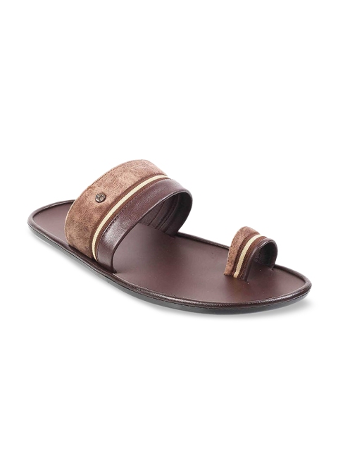 

Mochi Men Brown Leather Comfort Sandals