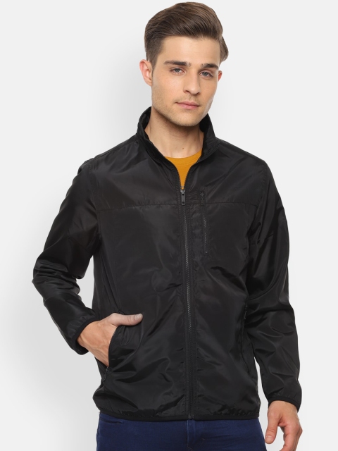 

Van Heusen Sport Men Black Printed Bomber
